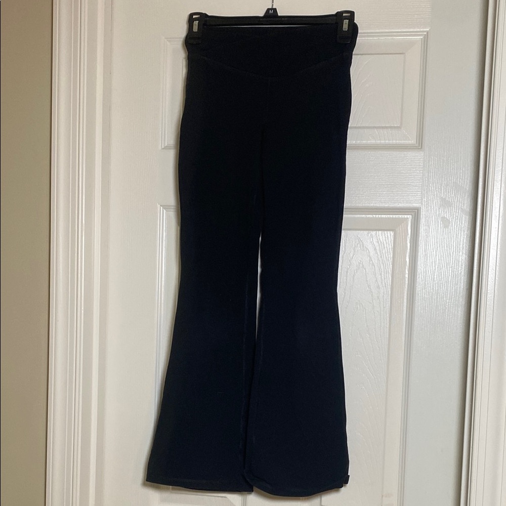 Old Navy Black High-Rise Flare Pants